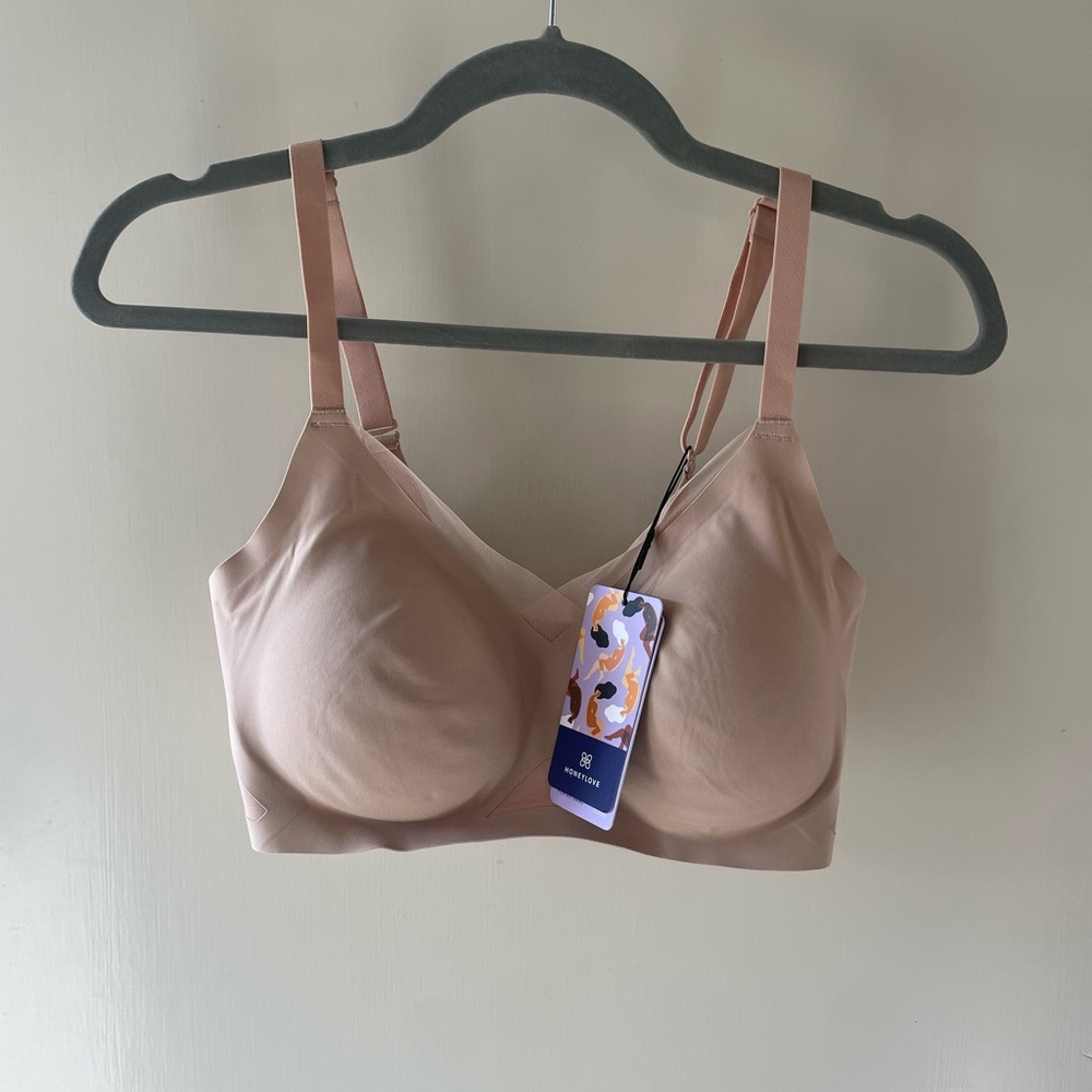 Honeylove, large, tan, bra, new with tags